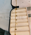 Luxury Heart Charm Anti-Tarnish Bracelet – Gold Finish