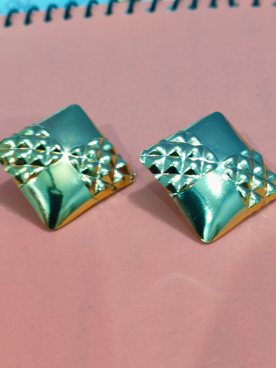 Luxygem Geometric Luxe Stud Earrings