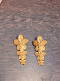 Luxygem Golden Blossom Cascade Earrings